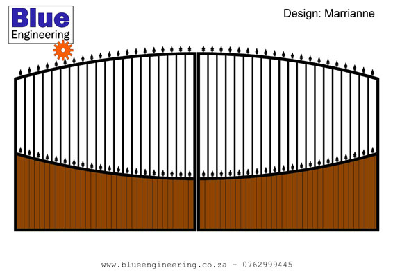 Driveway Gate Designs in Durban - From Modern to Cassic Wrought Iron Gate Designs