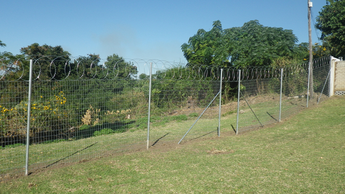 Galvanised Wire Mesh Fencing Installed in Durban - Gate and Fence Durban
