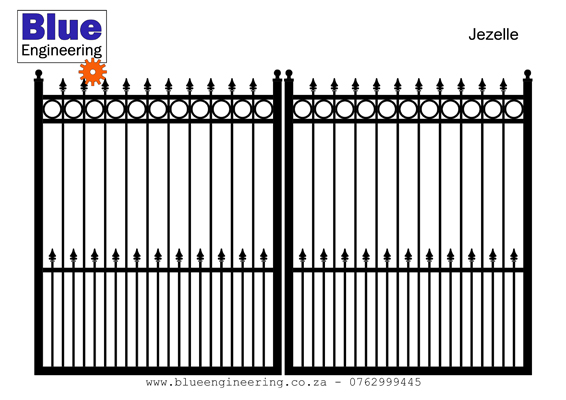 Modern and Classic Wrought Iron Driveway Gate Designs in Durban