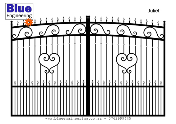 Classic Wrought Iron Gate Designs in Durban - Steel and Wooden Designs