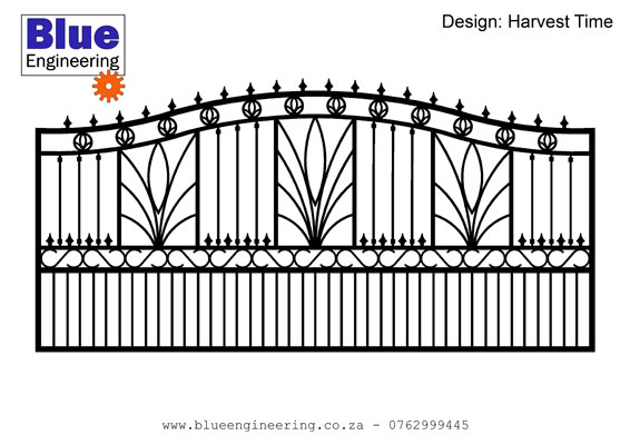 Wrought Iron Driveway Gates in Durban