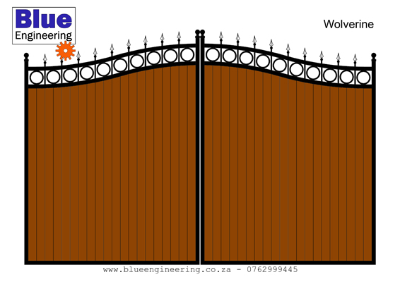 Classic Wrought Iron Gate Designs in Durban - Steel and Wooden Designs