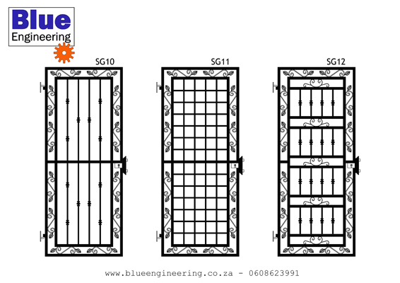 Custom Wrought Iron Security Gates