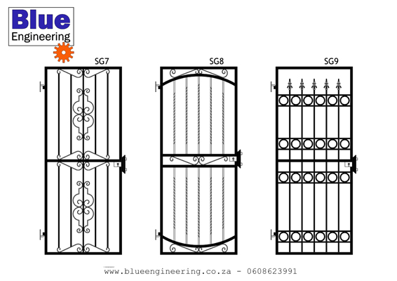 Custom Wrought Iron Security Gates