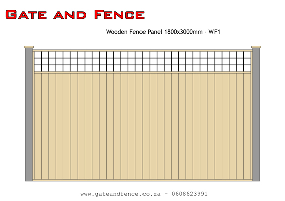 Wooden Privacy Fencing in Durban 