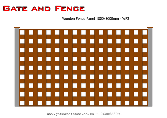 Wooden Privacy Fencing in Durban 
