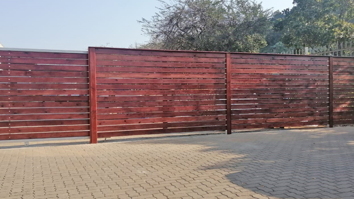 Wooden Privacy Fencing in Durban 